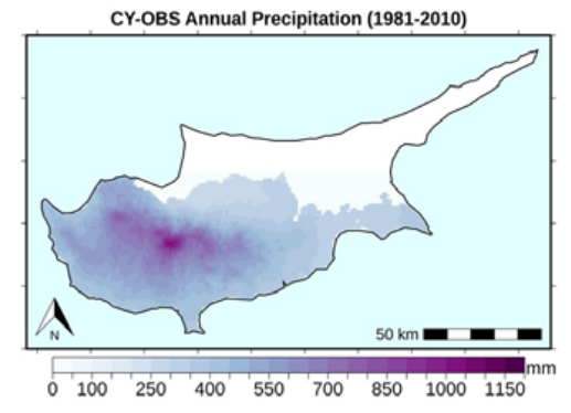 2 cy obs annual precipitation